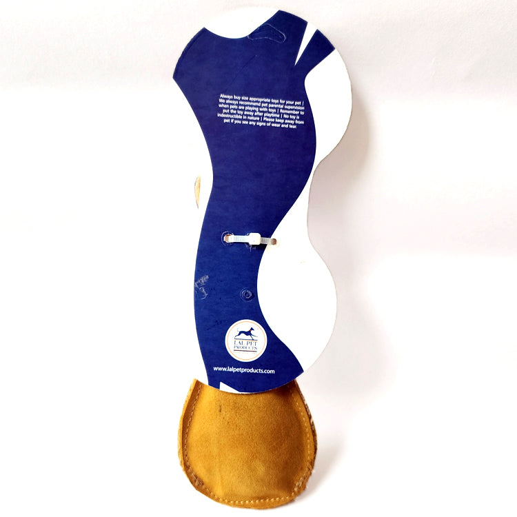 Suade Squeaky Chew Chicken Leg Piece Toy for Dogs and Cats