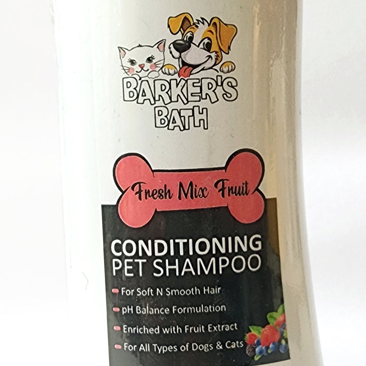 BARKER's BATH FRESH MIX FRUIT Shampoo for Dogs and Cats- 250 ML