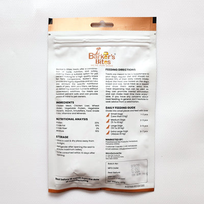 Barker's Bites Licious Dog Treats for 100g - CHICKEN LIVER