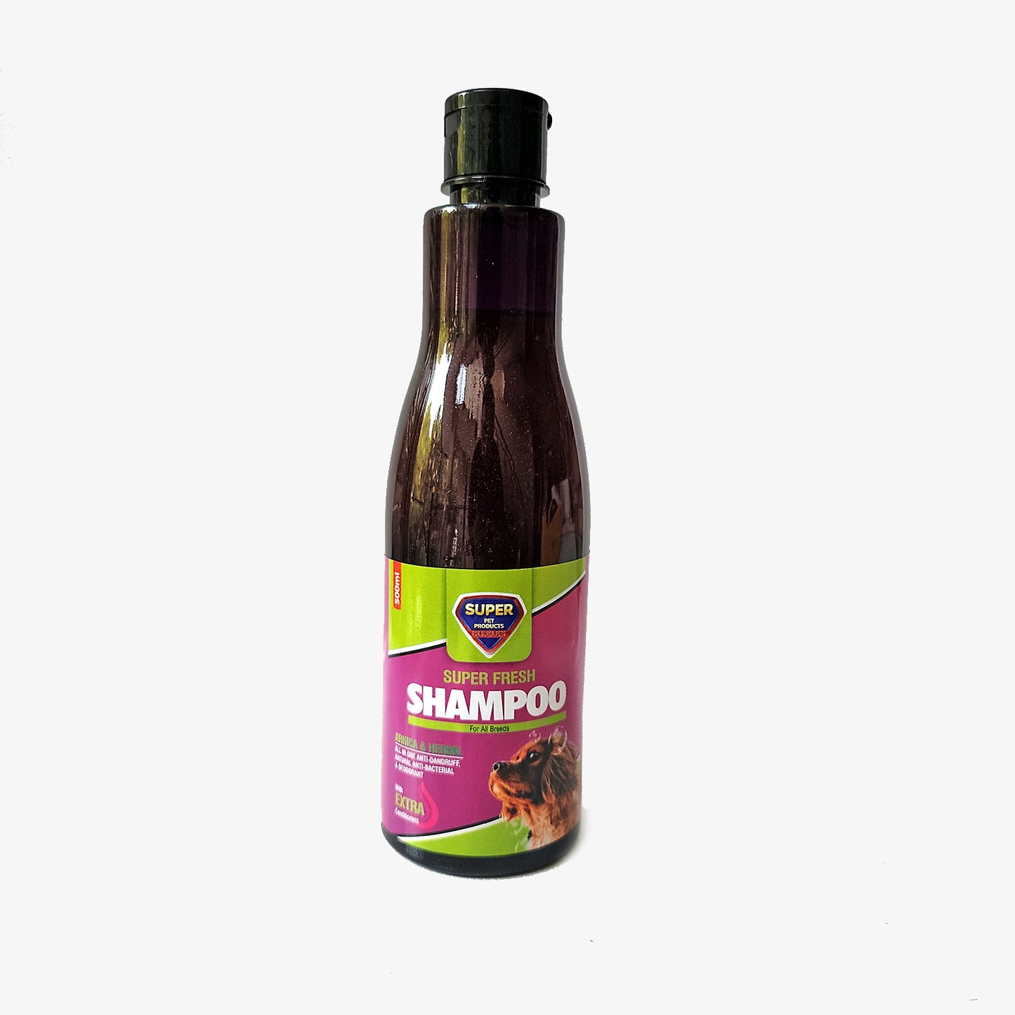Pet Shampoo 500 ml ARNICA & HERBAL | Anti-Dandruff & Itch Relief