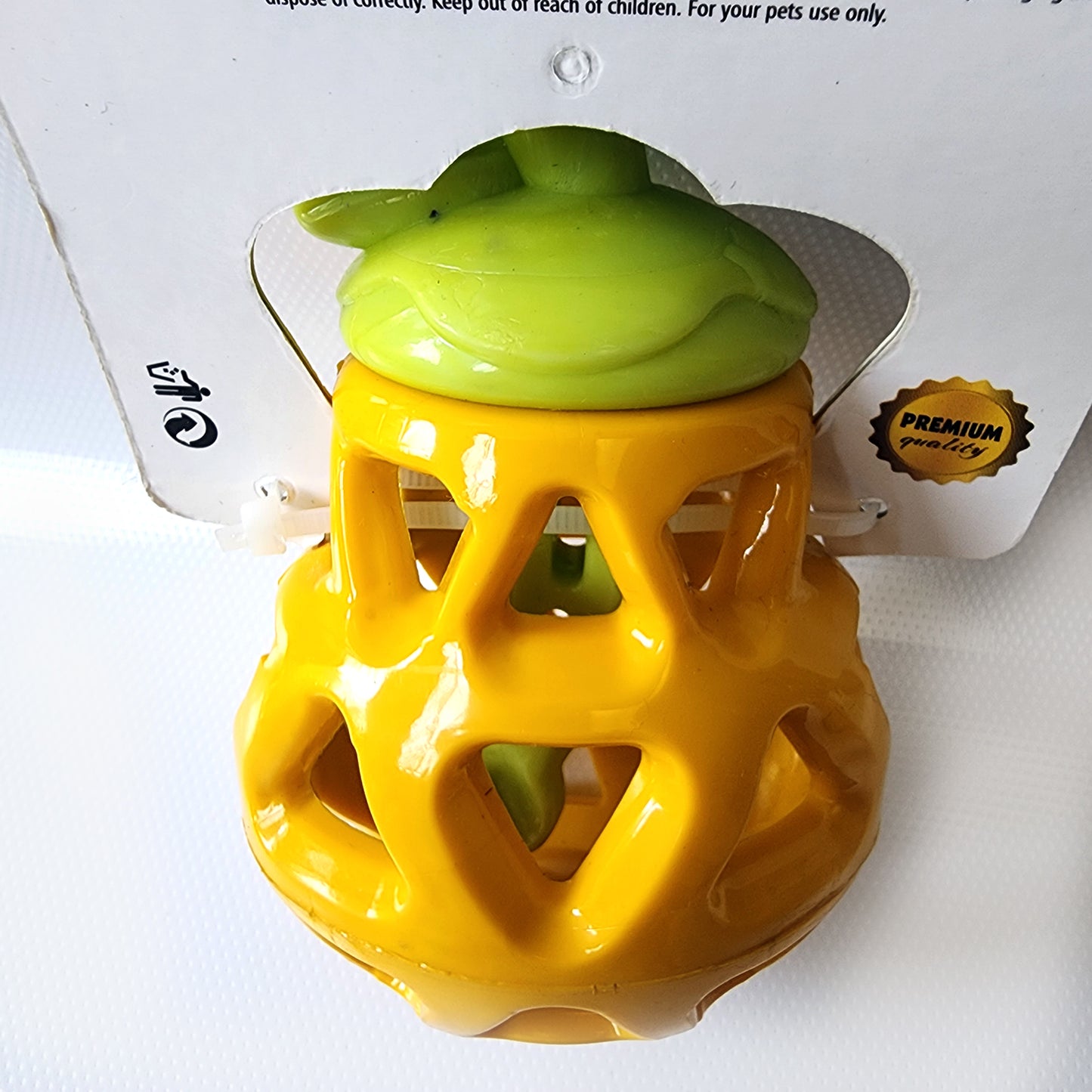 Super Pet Treat Dispensing Pear Dog Toy