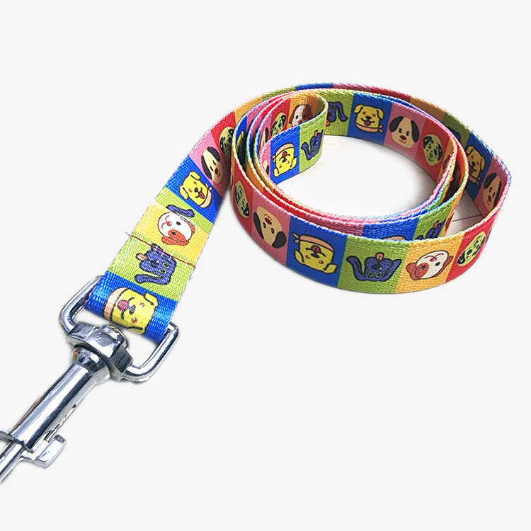DOGS GALORE Graphic Dog Collar and Leash Combo