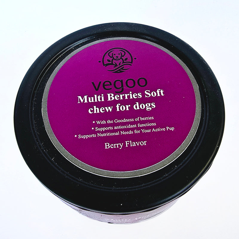 Vegoo Multi Berries Soft Chew for Dogs (120 gms)