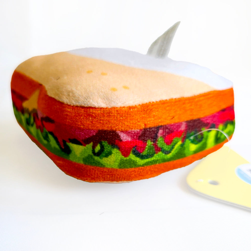 Sandwich Plush Toy for Dogs and Cats