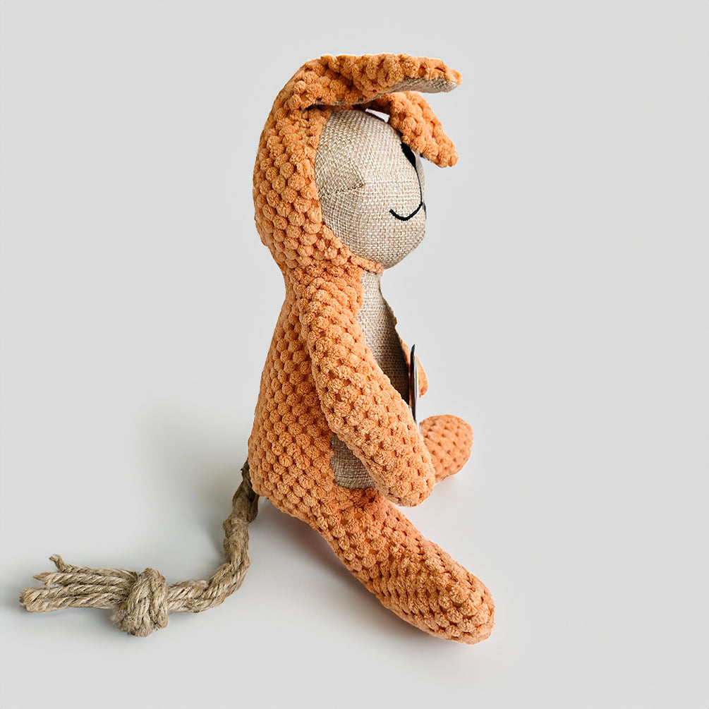 Rabbit Plush Toy for Dogs and Cats