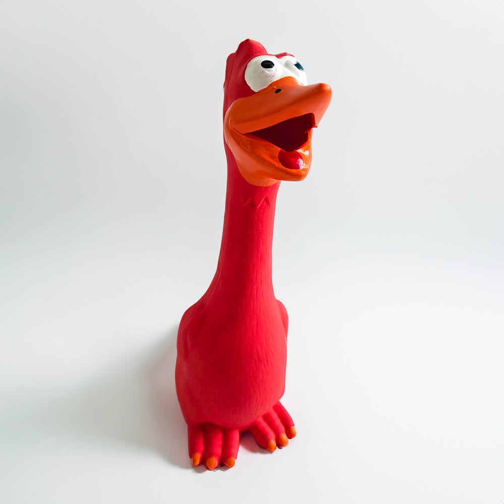Latex Duck Rubber Squeaker Chew Toy