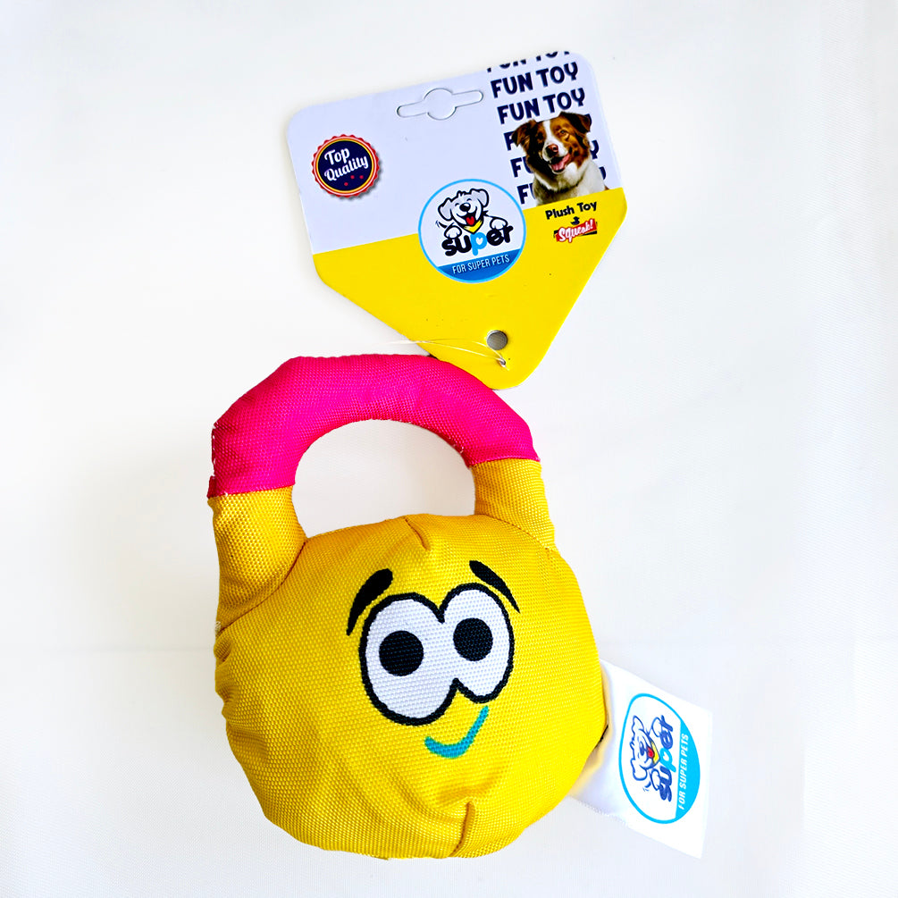 Kettlebell Plush Toy for Dogs
