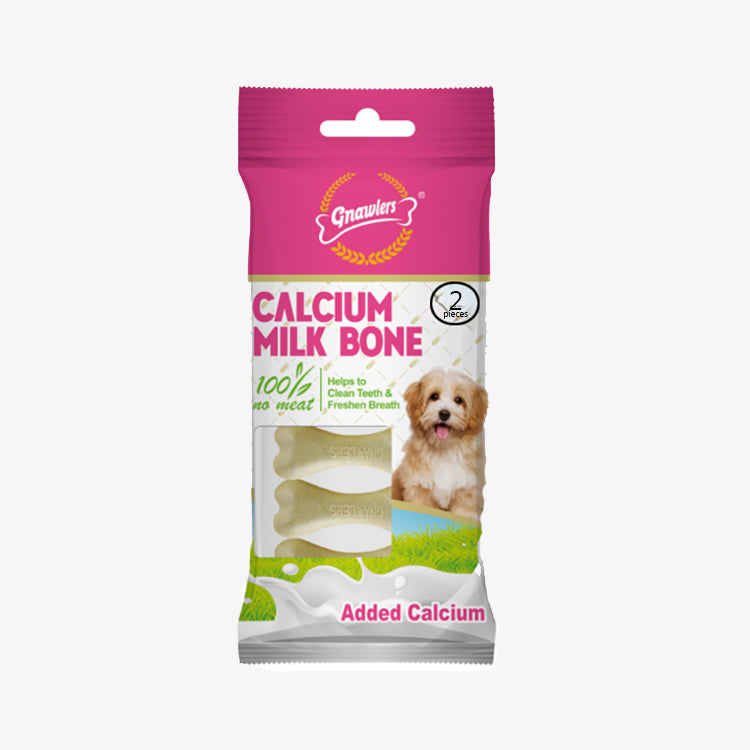 Calcium milk bones for dogs clearance gnawlers