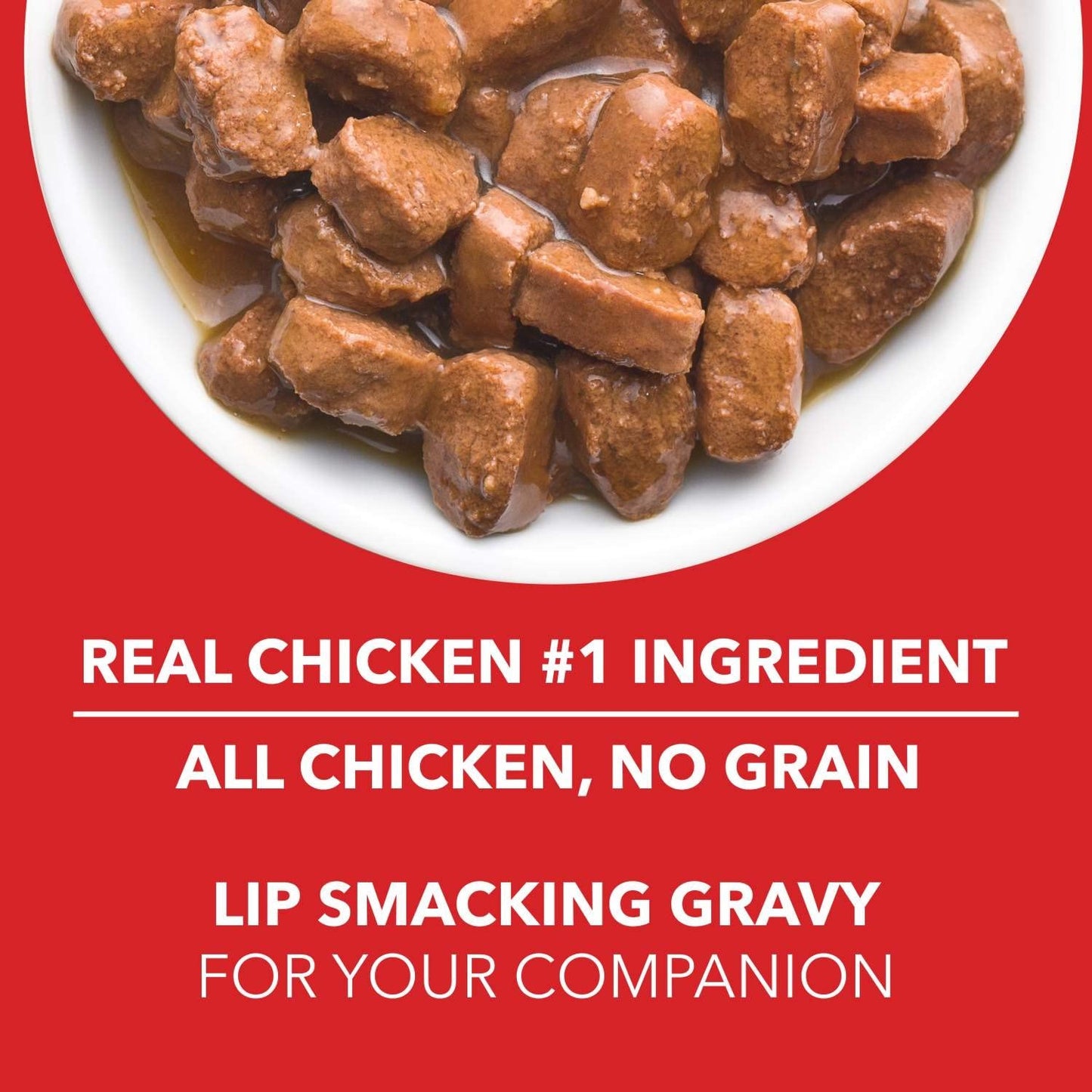 Drools Adult, Real Chicken and Chicken Liver Chunks in Gravy,150g GMs