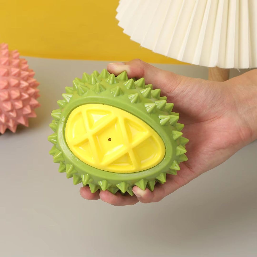 Squeaky Jack Fruit Dog Toy