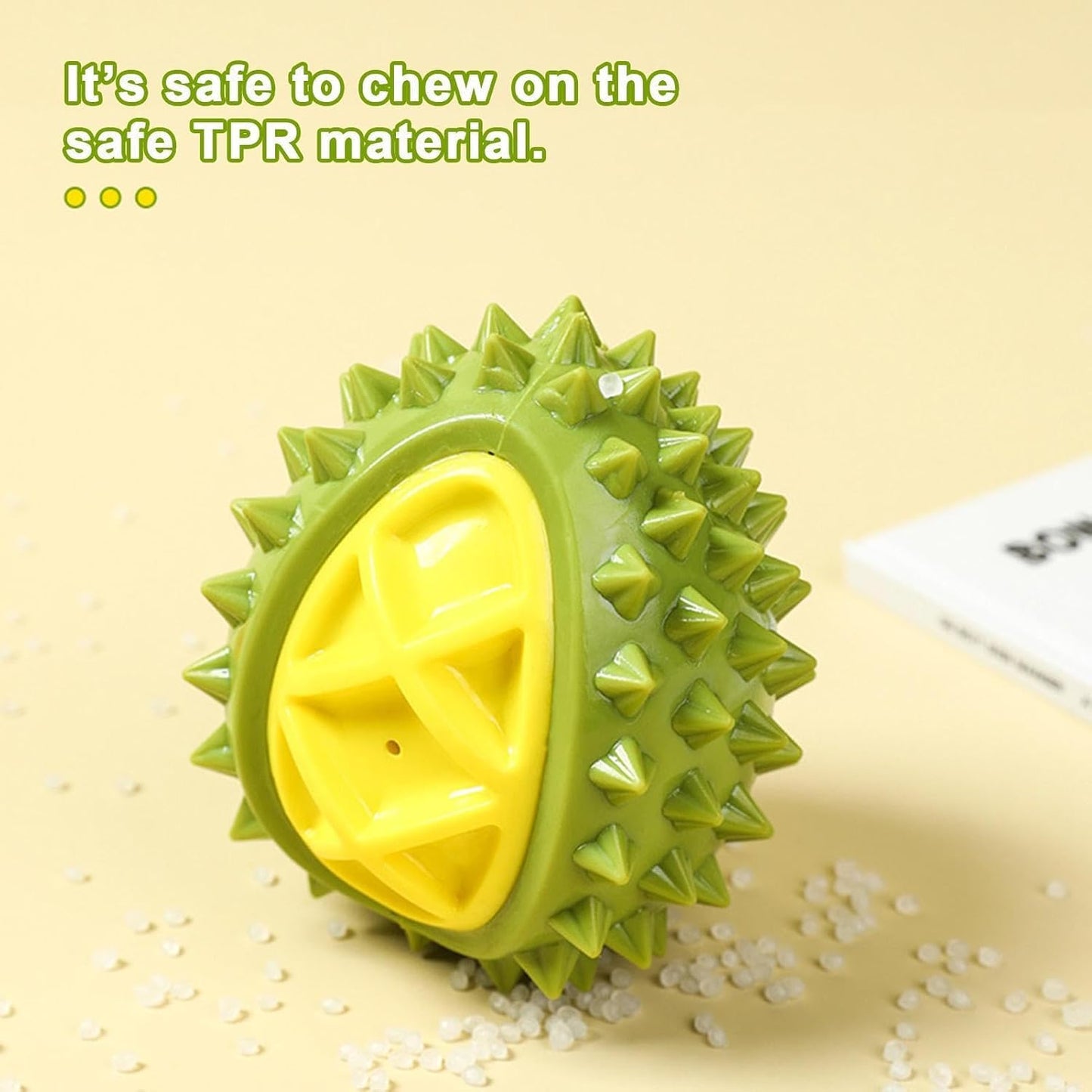 Squeaky Jack Fruit Dog Toy