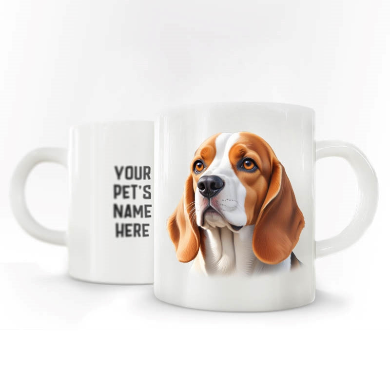 Personalized Pet Coffee Mug - Beagle - 1