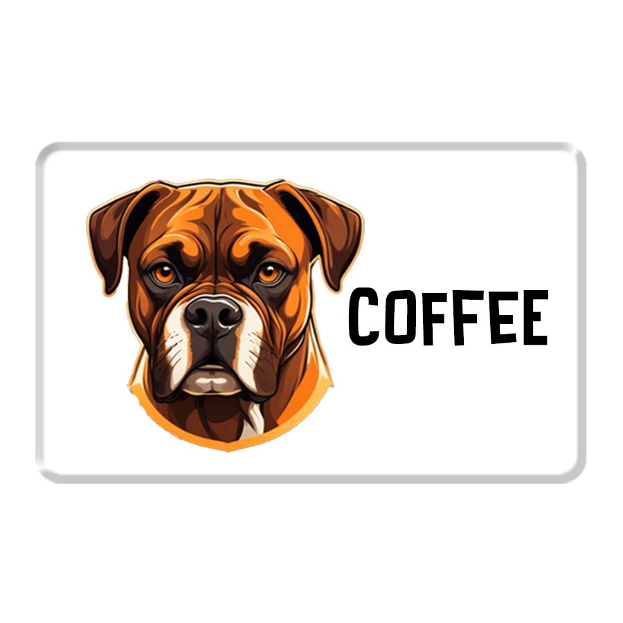Personalized Pet Breed Fridge Magnet - Boxer