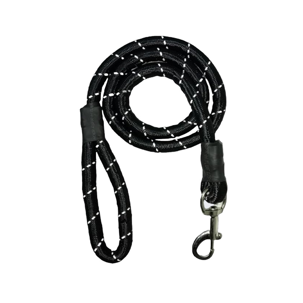 BLACK Dog Rope with High Quality Threading 5 FEET