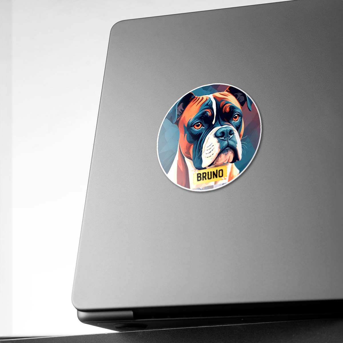 Personalized Breed Graphic Sticker - Boxer