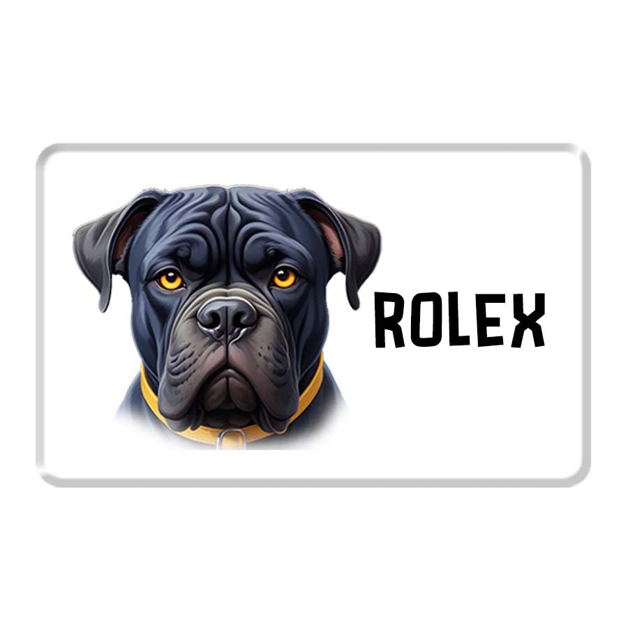 Personalized Pet Breed Fridge Magnet - Cane Corso