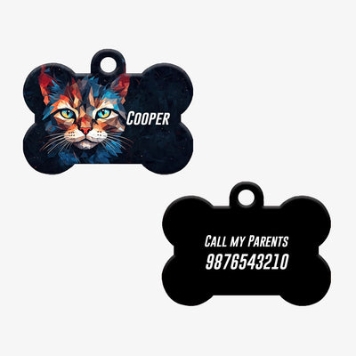 Personalized Pet ID Tag - Cat