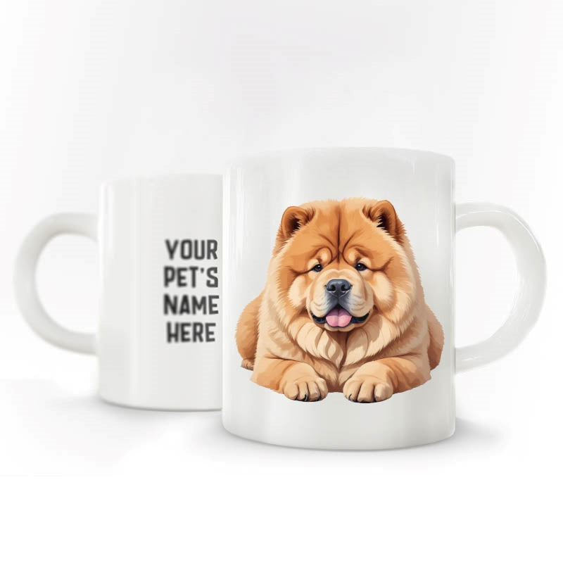 Personalized Pet Coffee Mug - Chow Chow