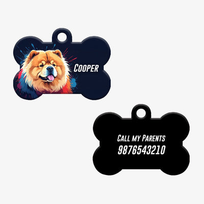 Personalized Pet ID Tag - Chow Chow