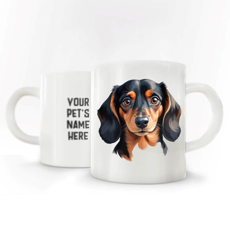 Personalized Pet Coffee Mug - Dachshund