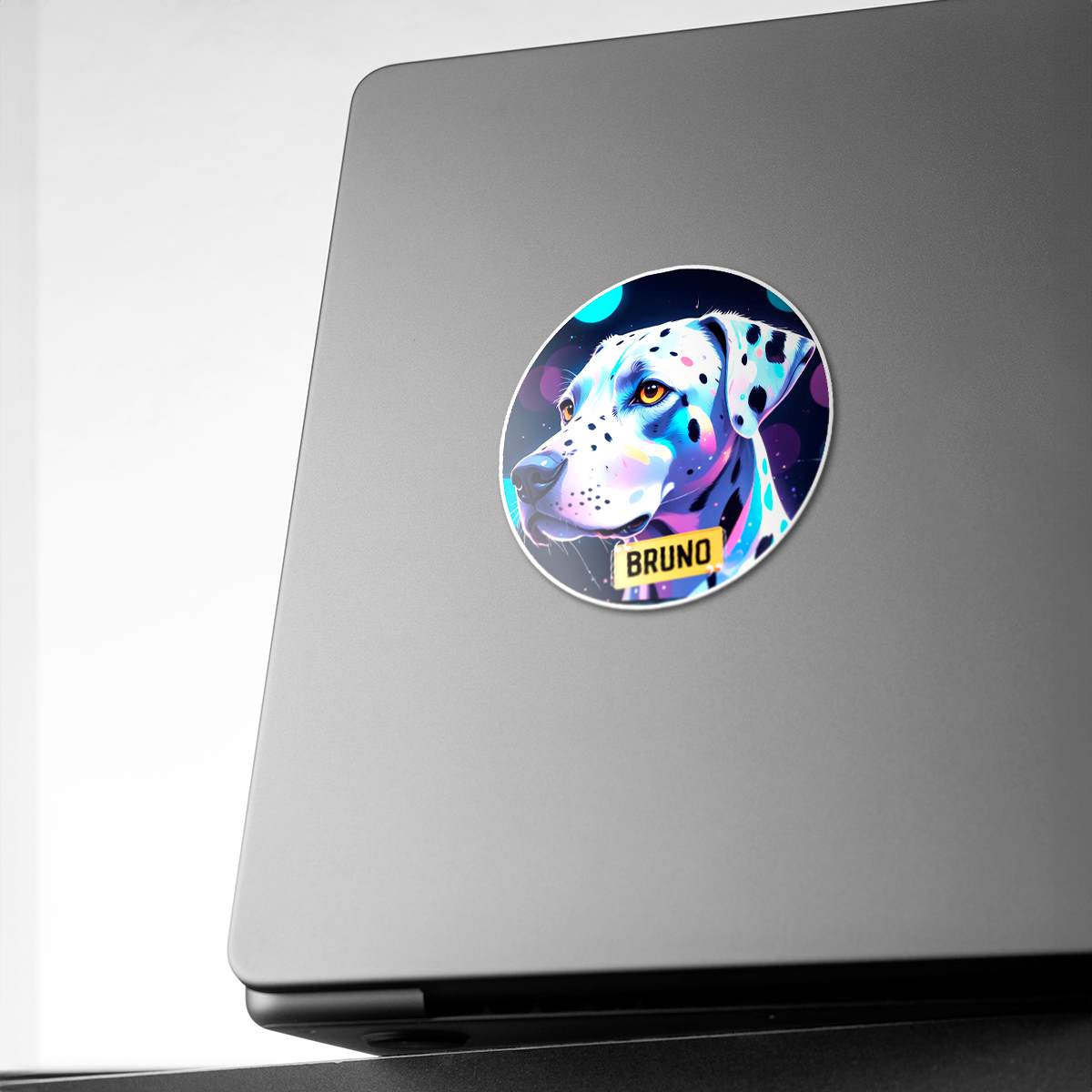 Personalized Breed Graphic Sticker - Dalmatian