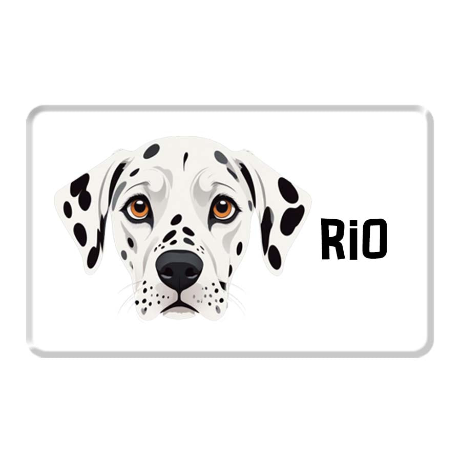 Personalized Pet Breed Fridge Magnet - Dalmatian