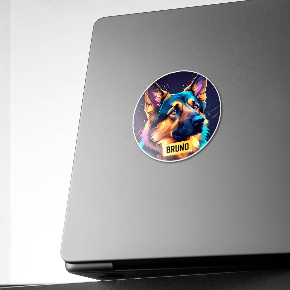 Personalized Breed Graphic Sticker - German Shepherd