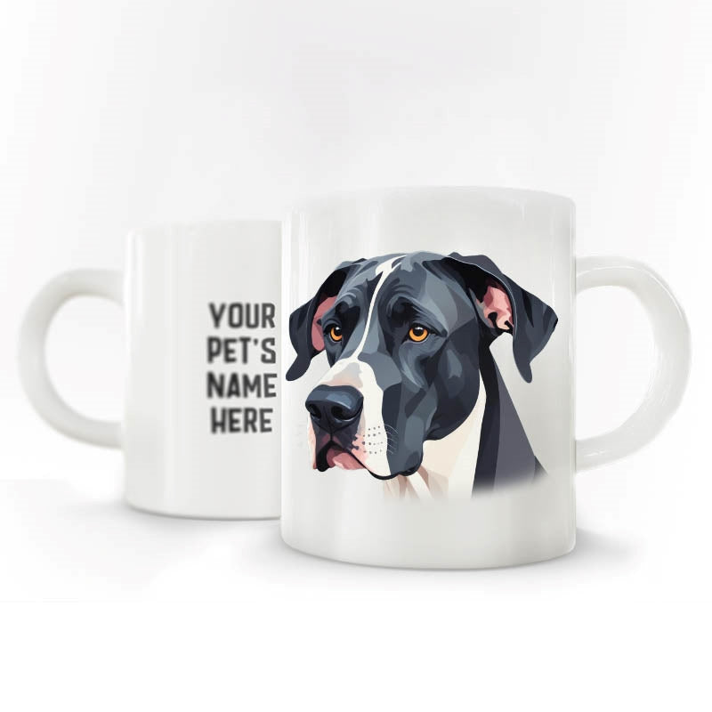 Personalized Pet Coffee Mug - Great Dane
