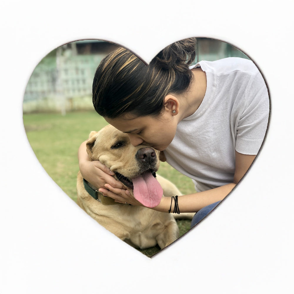 Personalized Fridge Magnet - PICTURE HEART