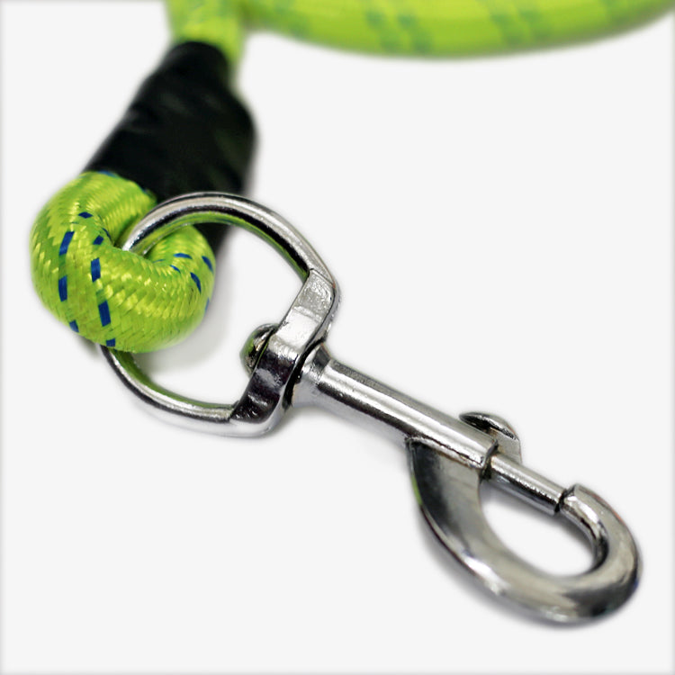 Strong Dog Rope 5 Feet - Green (15 MM) with Grip