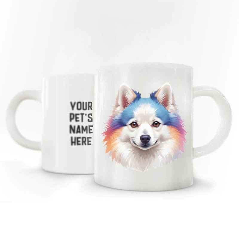 Personalized Pet Coffee Mug - Indian Spitz - 1