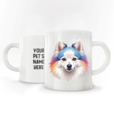 Personalized Pet Coffee Mug - Indian Spitz - 1