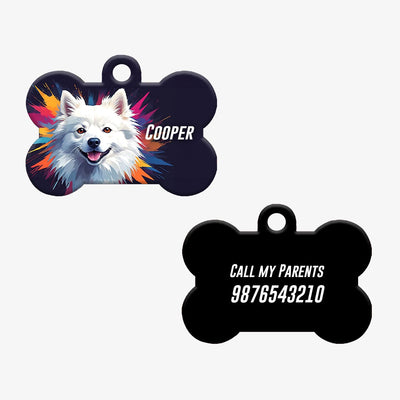 Personalized Pet ID Tag - Indie Spitz