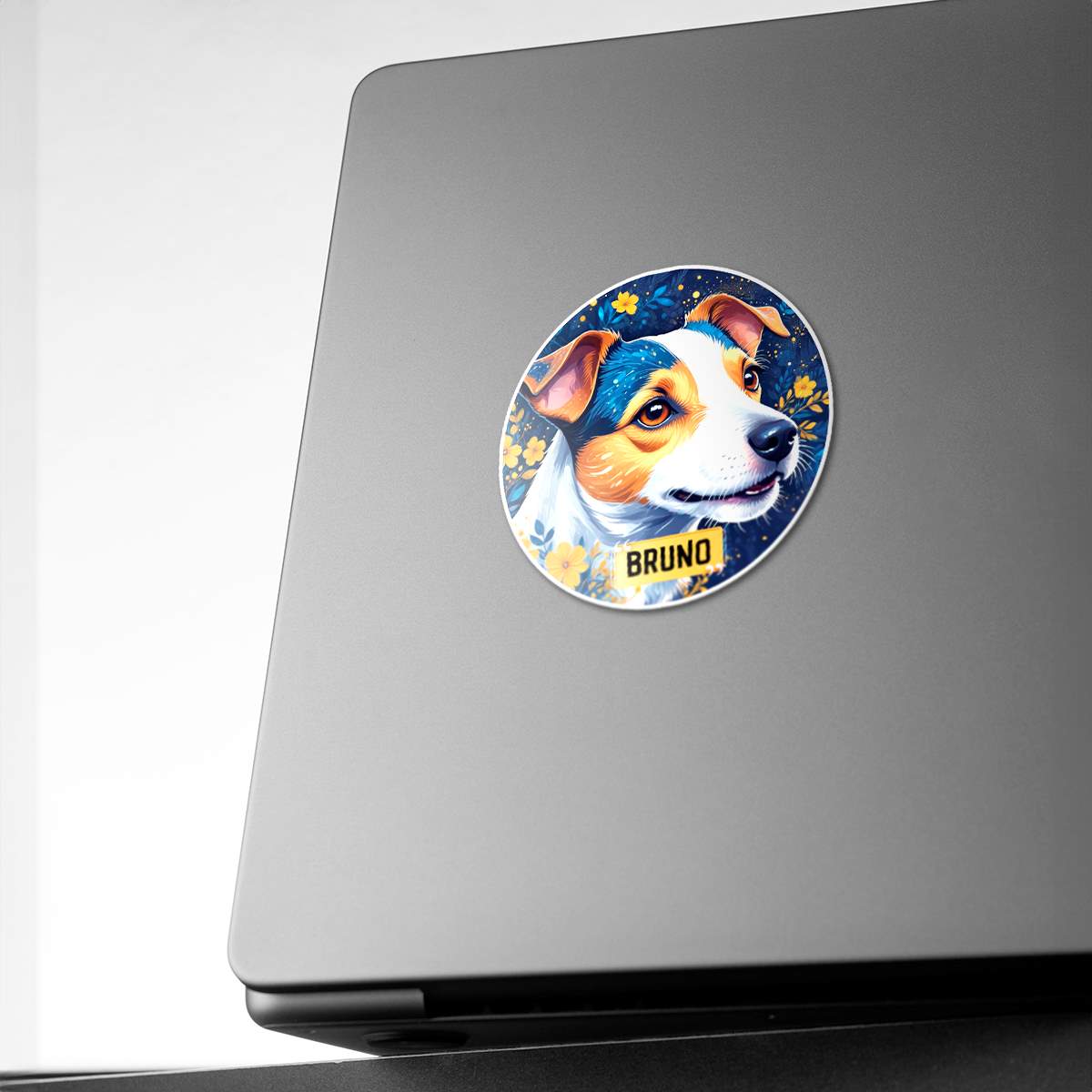 Personalized Breed Graphic Sticker - Jack Russel Terrier