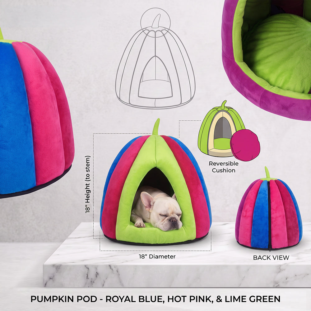 Pumpkin Pod - Cozy Cave Bed - 🌈 Candy Carnival