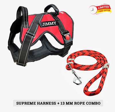 Personalized Supreme Harness - RED