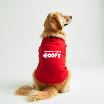 Personalized Pet Vest/Sando/T-Shirt - RED