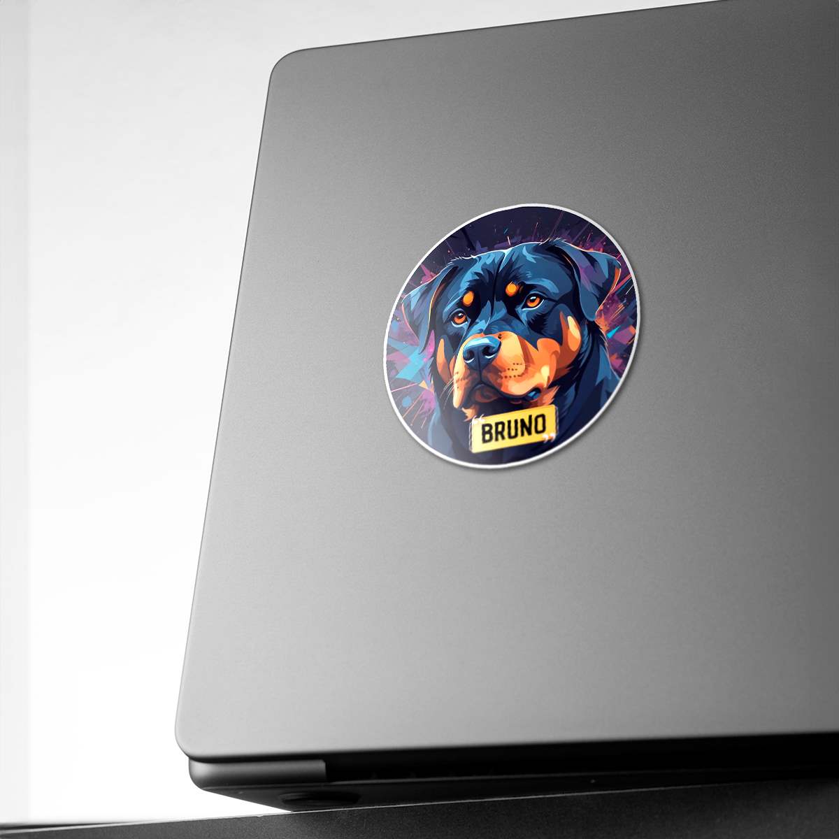 Personalized Breed Graphic Sticker - Rottweiler