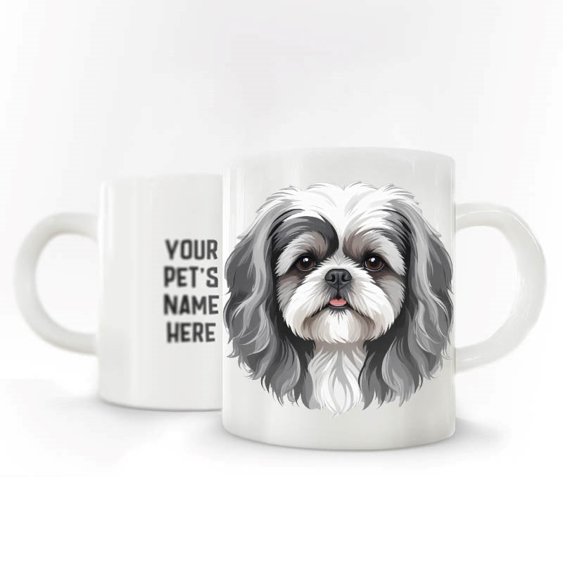 Personalized Pet Coffee Mug - Shih Tzu - 2