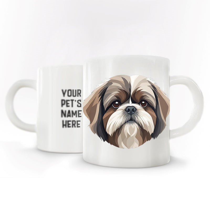 Personalized Pet Coffee Mug - Shih Tzu - 4
