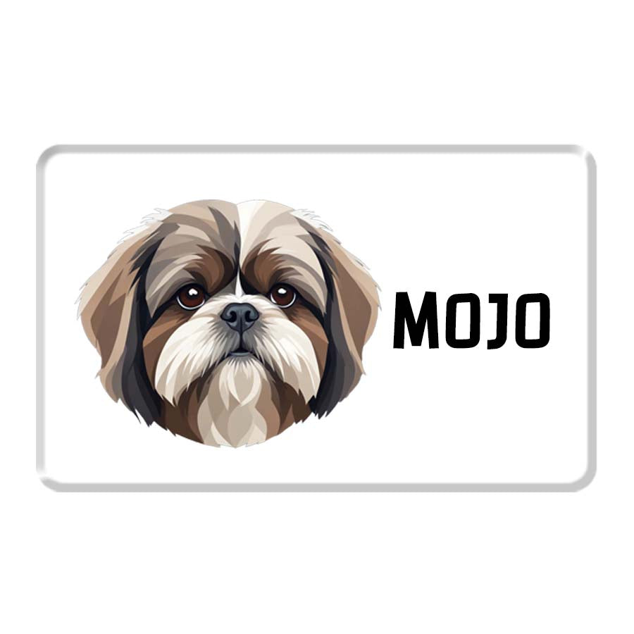 Personalized Pet Breed Fridge Magnet - Shih Tzu