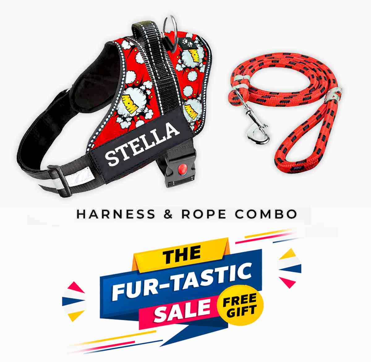 Personalized Dog Harness - WoWTASTIC