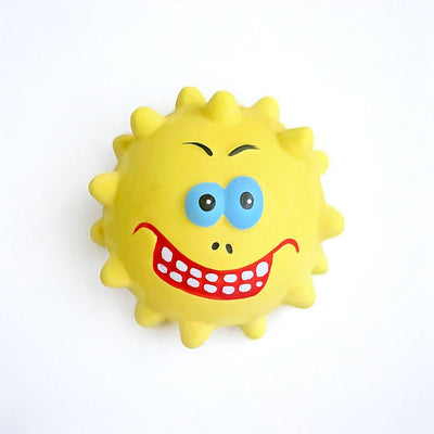 Big Grin Squeaky Ball (Assorted Design - 1 Piece)