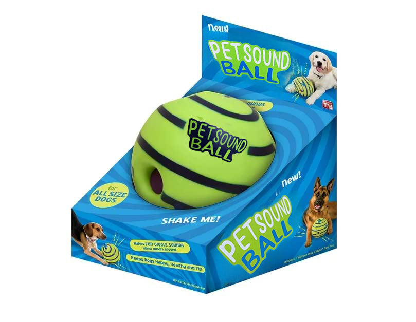 Pet Sound Interactive Fun Dog Ball Toy for Dogs with Fun Giggle Sounds