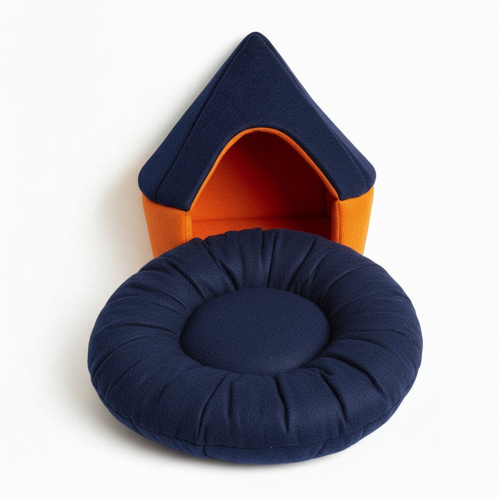 SUPER PET - HUT House Soft Cozy Bed