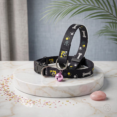 IndiHopShop Puppy Collar 15 MM - BLACK
