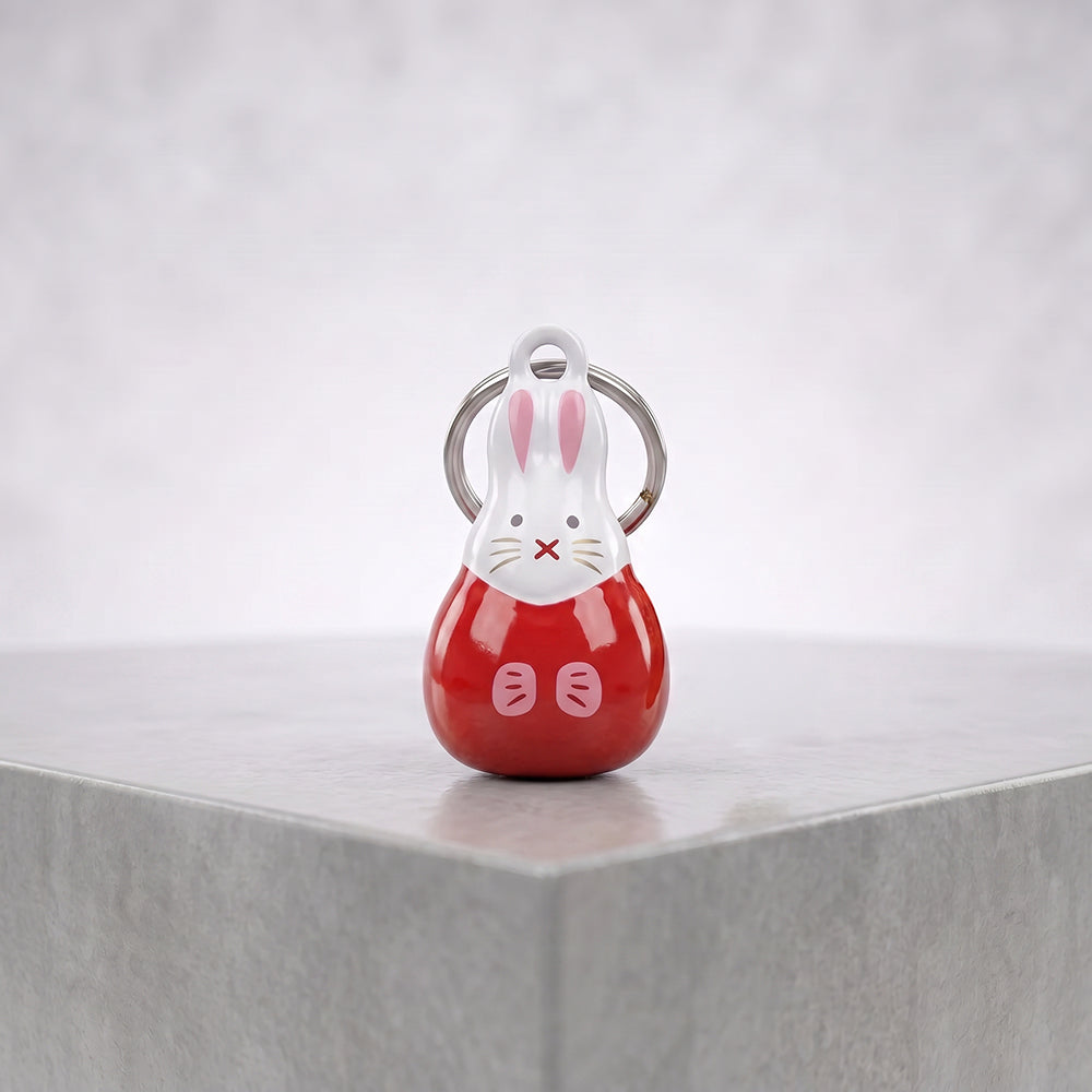 Collar Charm Bell for Cats/Dogs- Red Monk
