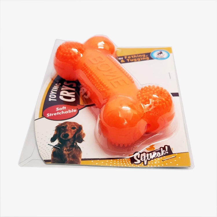 IndiHopShop Dog Toying Crystal Bone