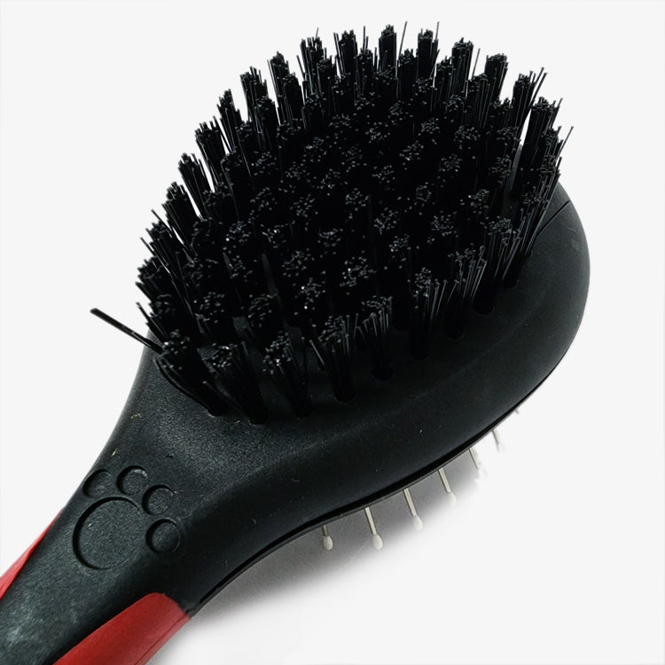 IndiHopShop Double Sided Comb for Dogs and Cats Bristle & Pin Brush
