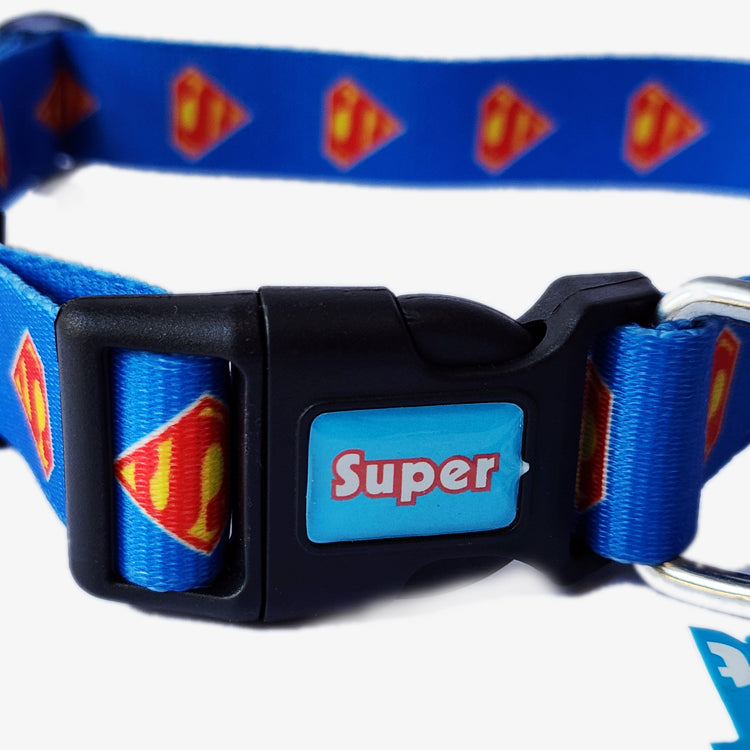 Graphic Collar and Leash Combo - SuperPup